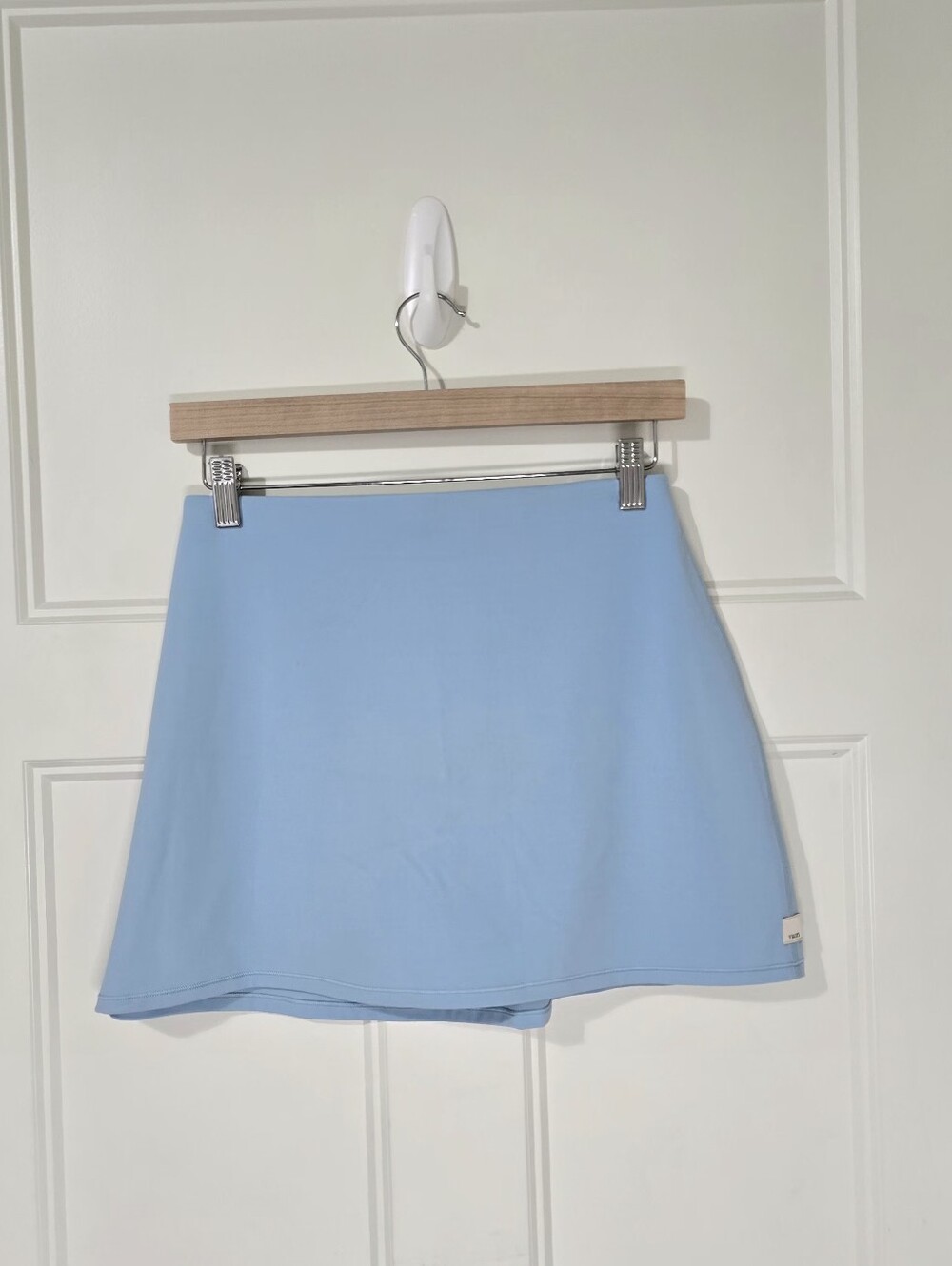 Vuori Light Blue Mini Skirt